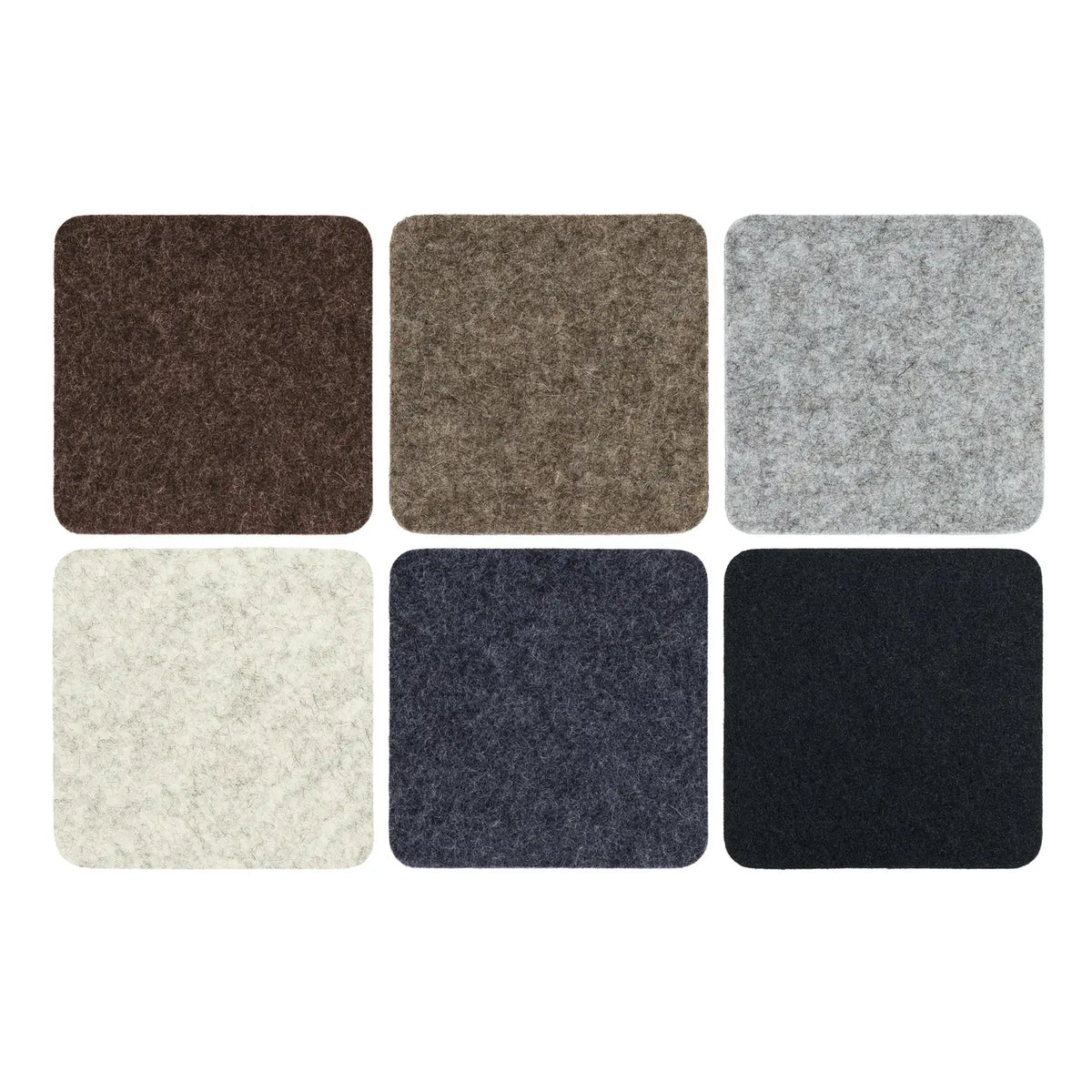Graf Lantz :: Bierfilzl Square Wool Coasters, 6 pack, Fall/Winter