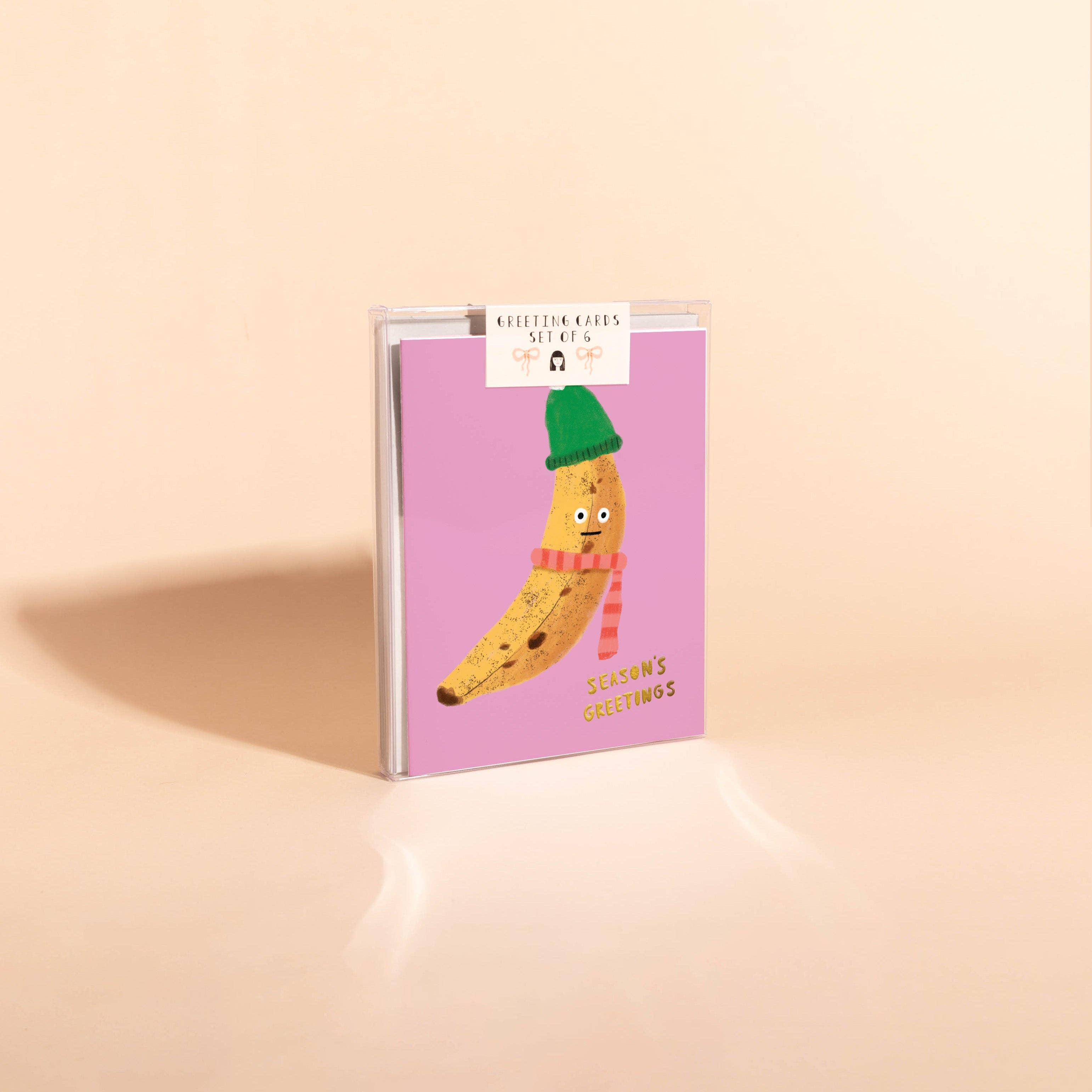 Carolyn Suzuki :: Cozy Banana, Box Set of 6