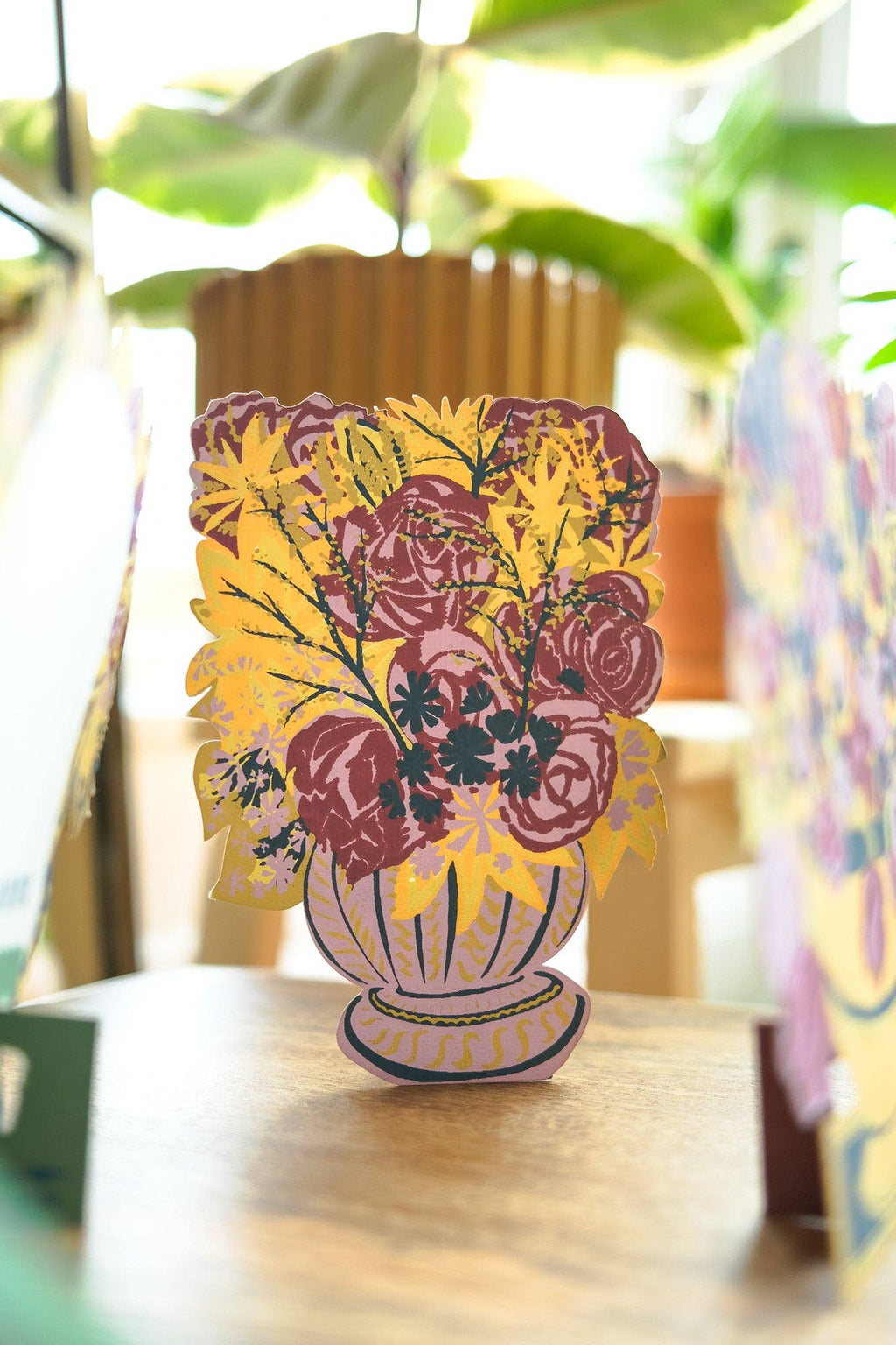 East End Press :: Bloomsbury Lilac Vase Greeting Card