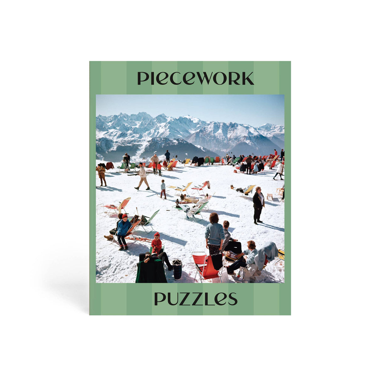 Piecework :: Verbier Vacation, 750 Piece Puzzle
