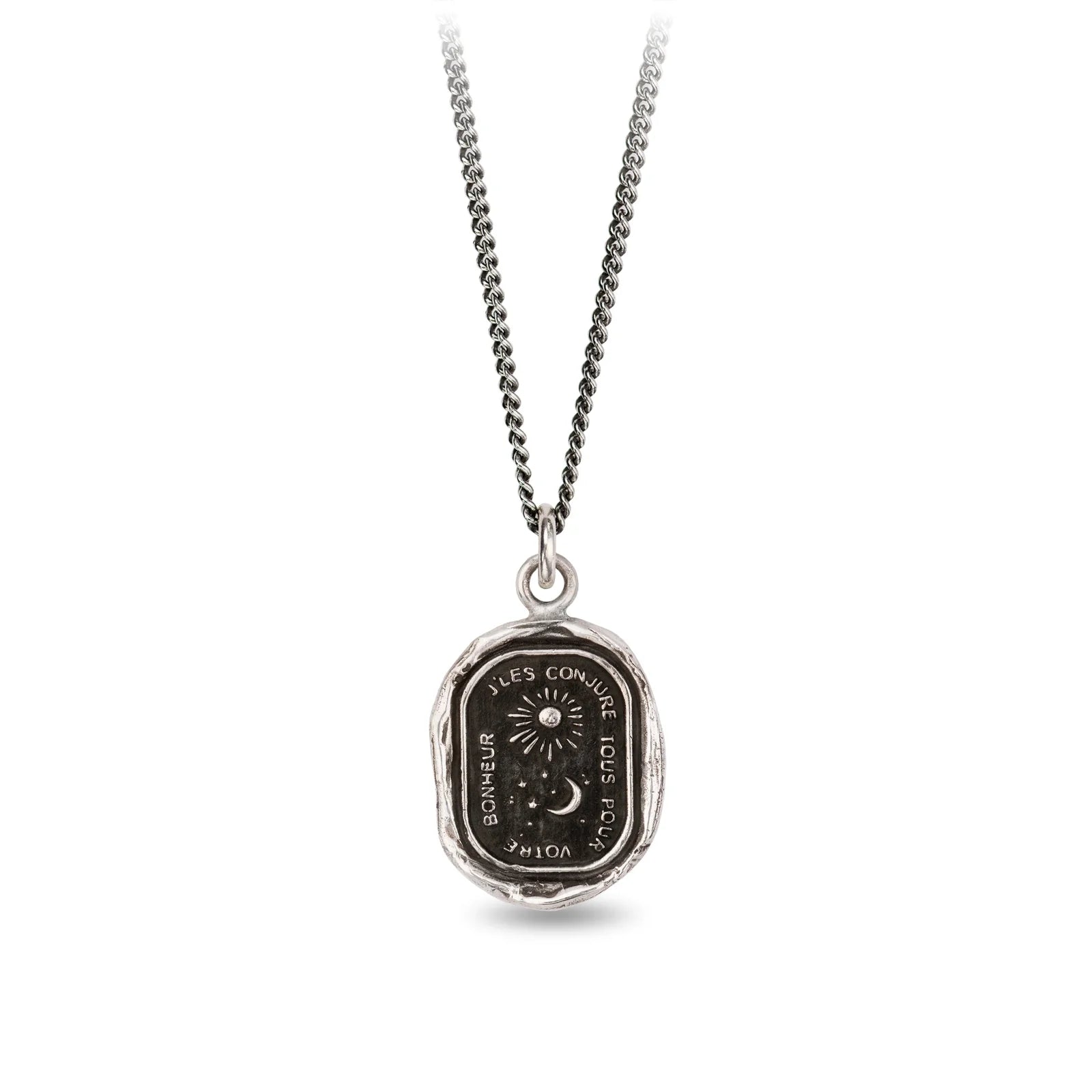 Pyrrha :: Everything For You Silver Necklace 18"