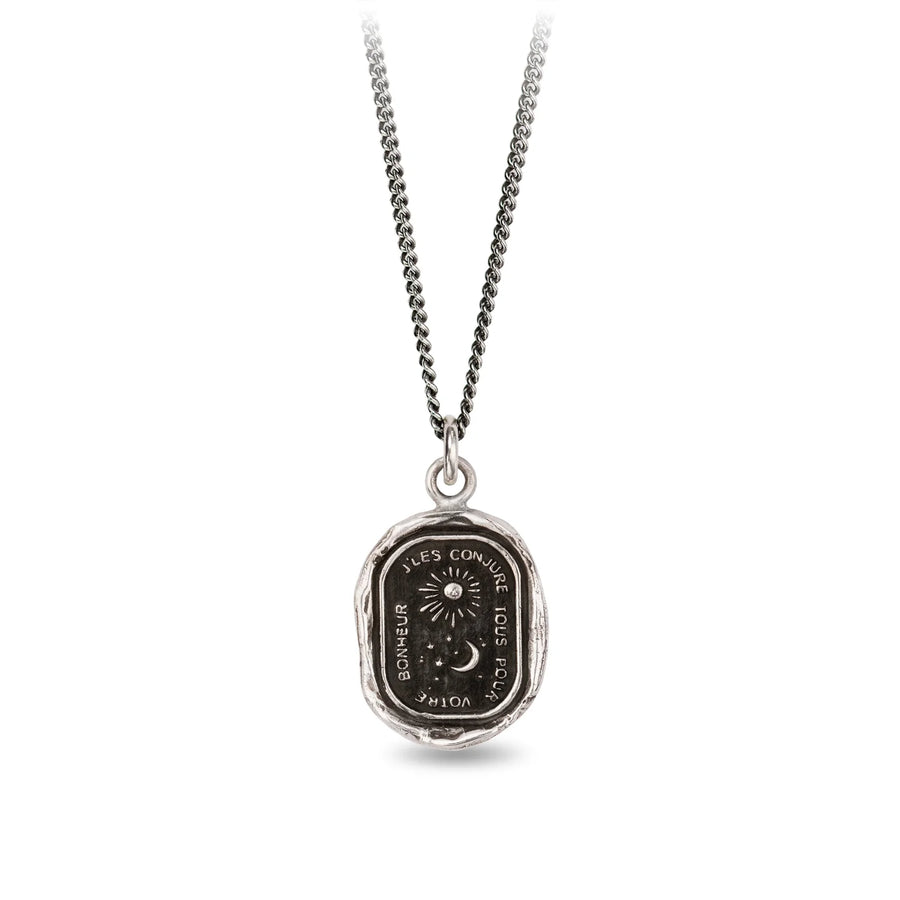 Pyrrha :: Everything For You Silver Necklace 18"