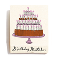 Archivist :: Birthday Cake Matchbook