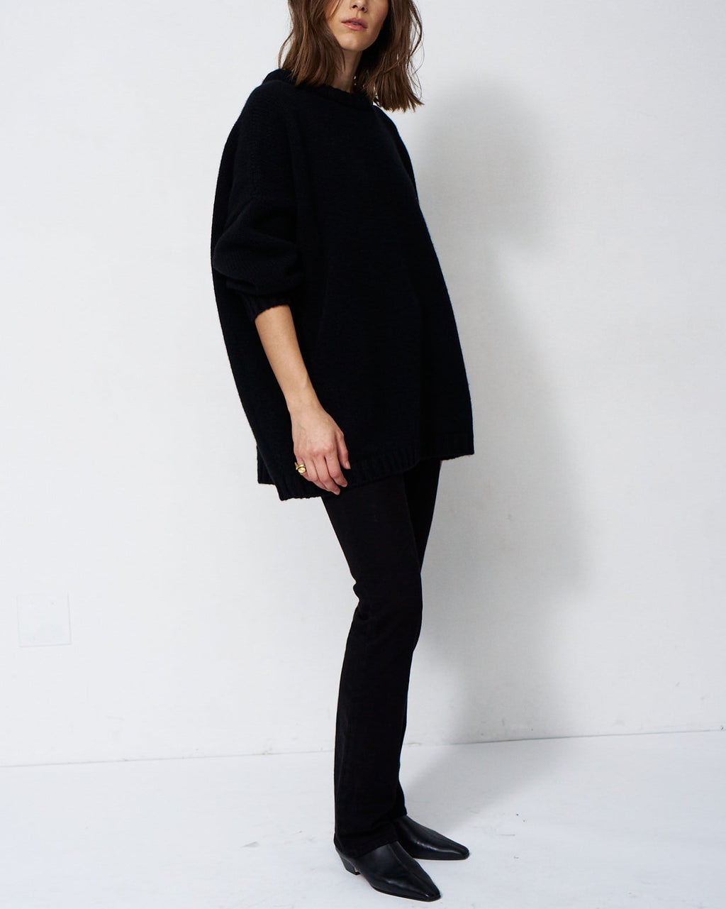 Jamie Haller :: The Big Crew Sweater, Black