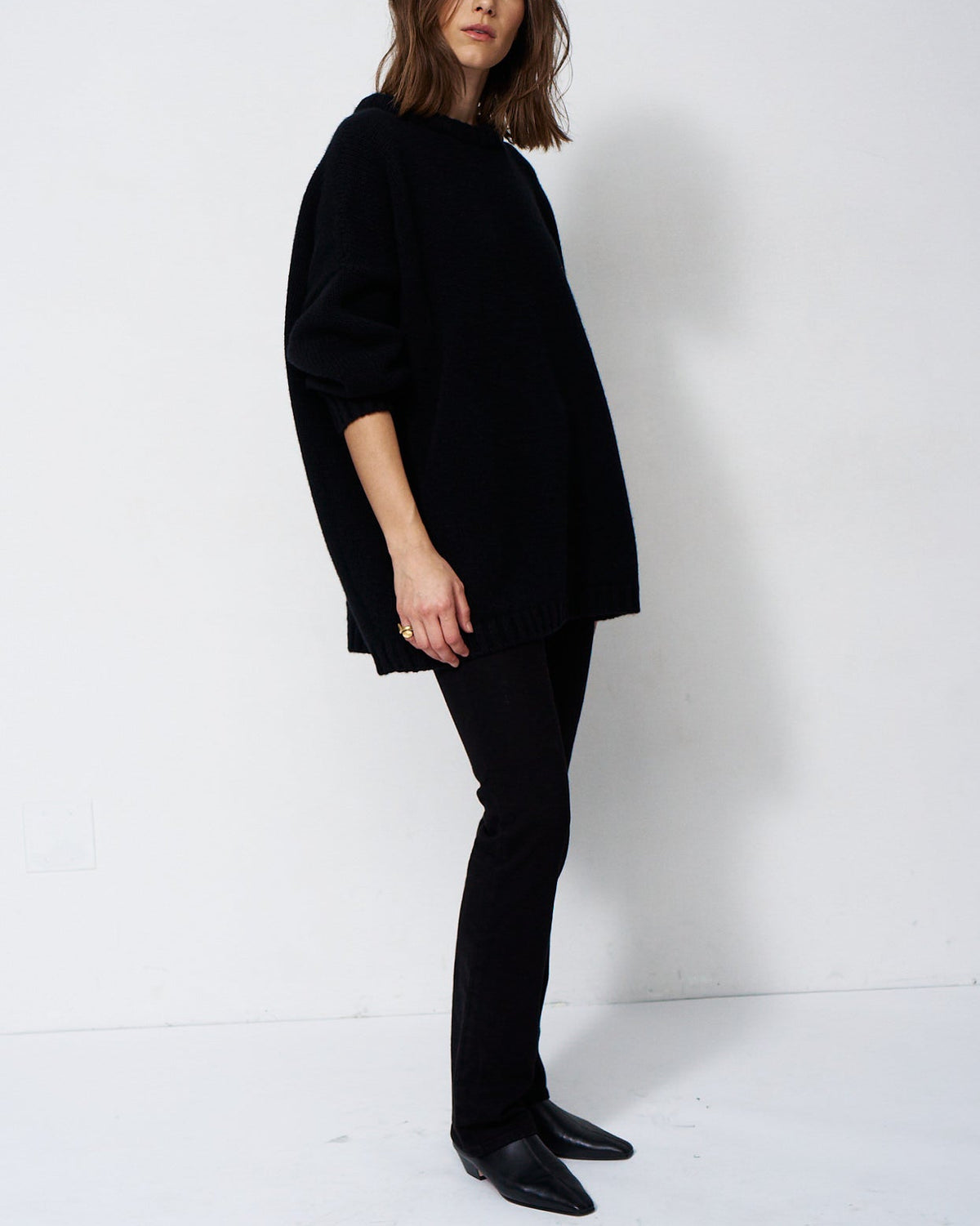Jamie Haller :: The Big Crew Sweater, Black