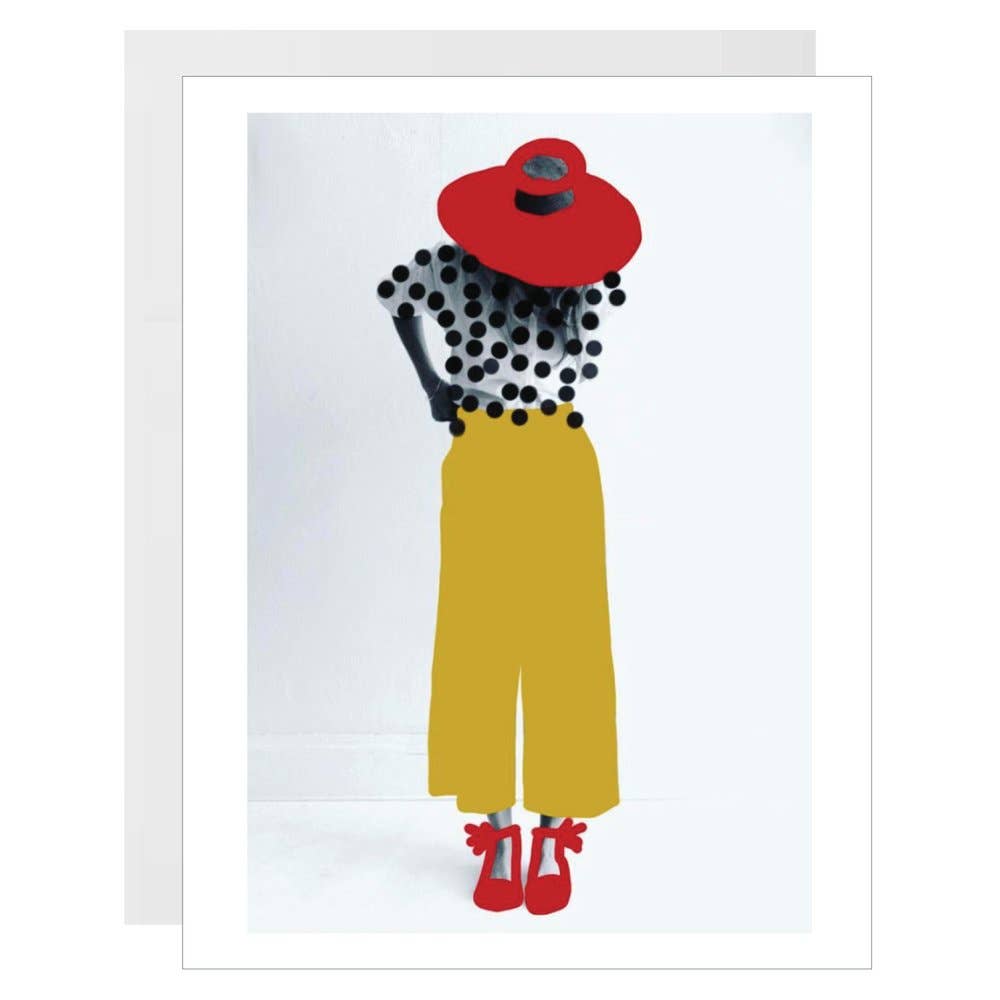 Carla Cards :: Fashion Girl Card
