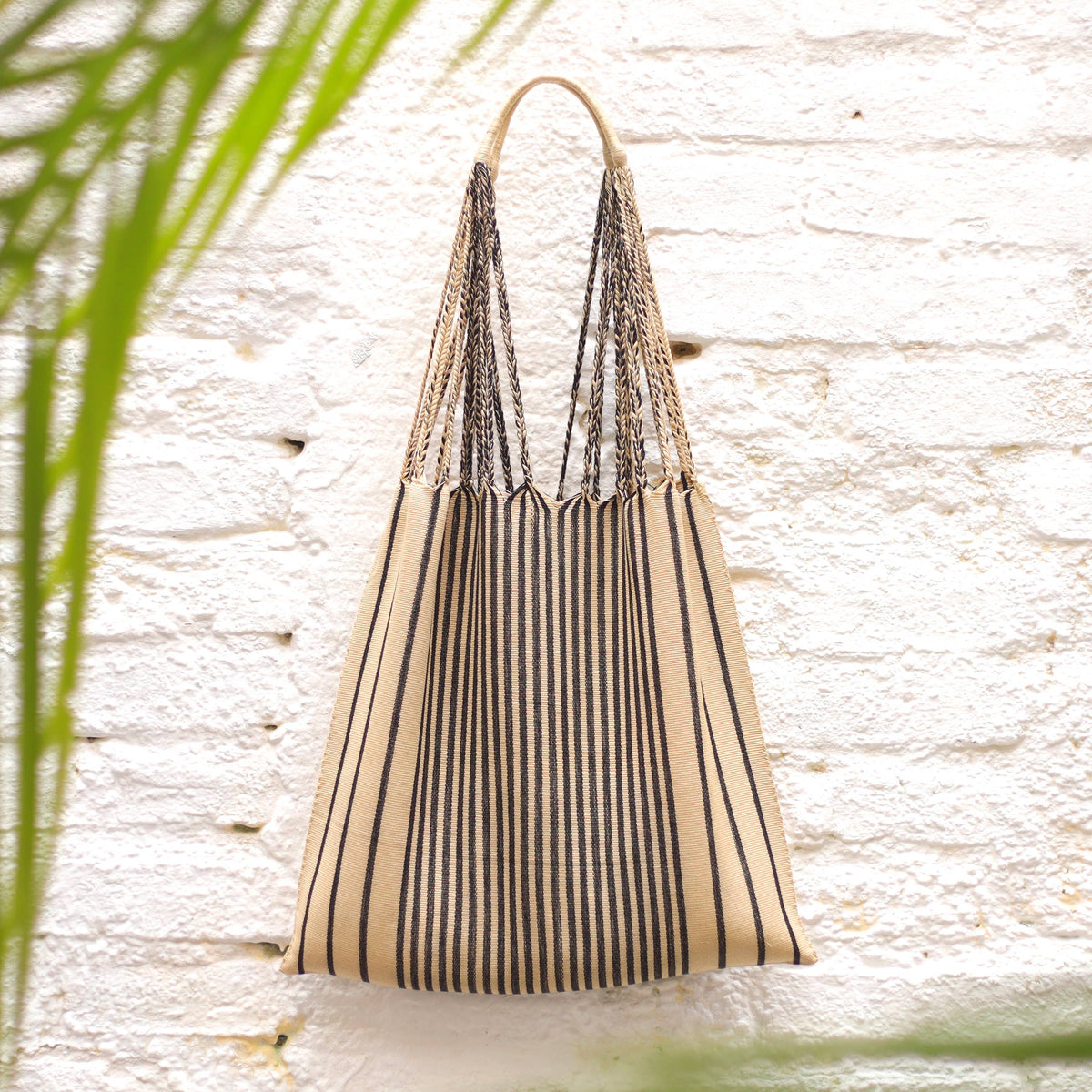 LUZ Collection :: Las Rayas Tote, Natural