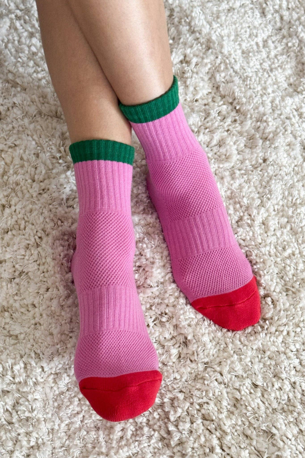 Le Bon Shoppe :: Color Block Girlfriend Socks