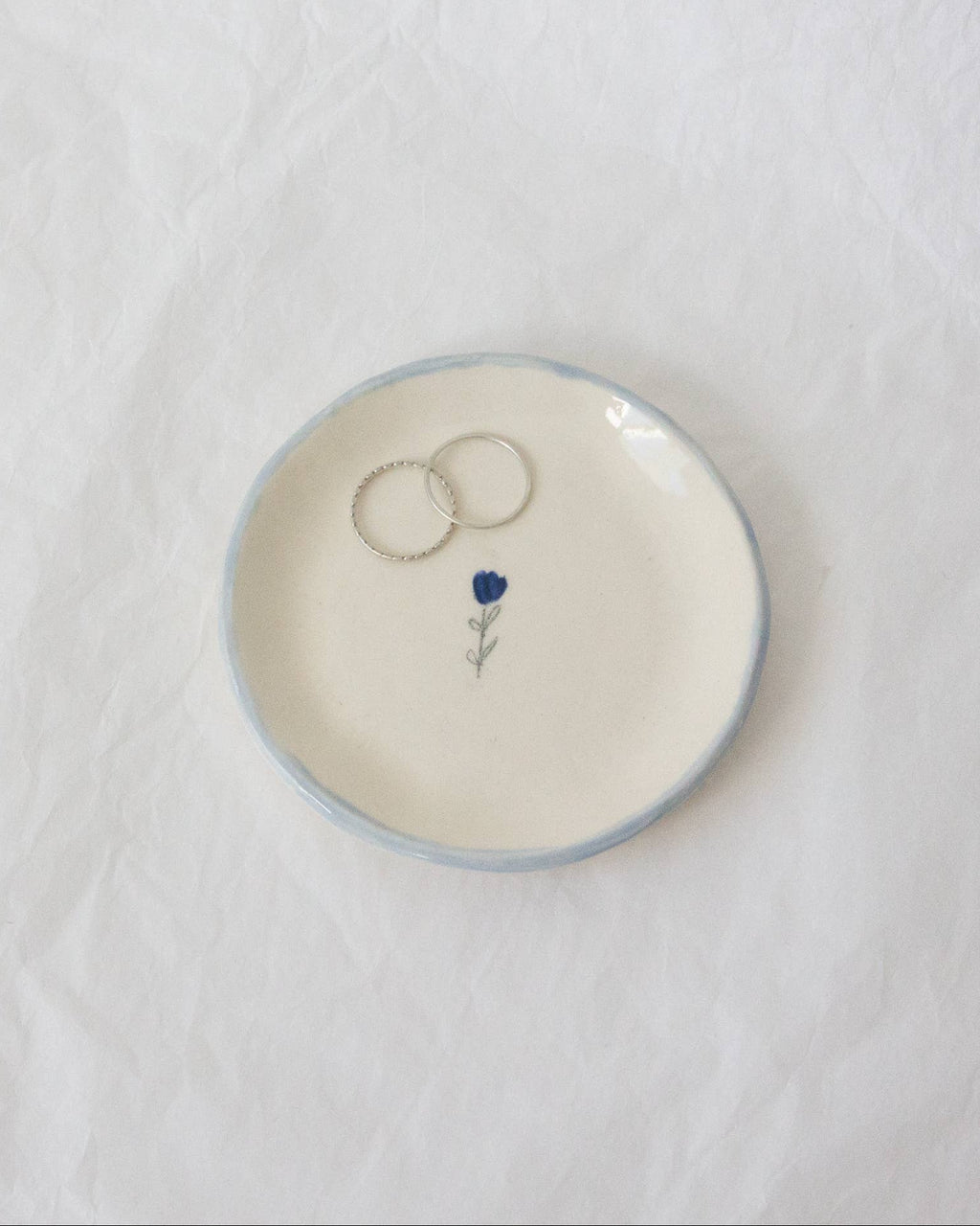 Erika Christine Ceramics :: Periwinkle Tulip Ring Dish