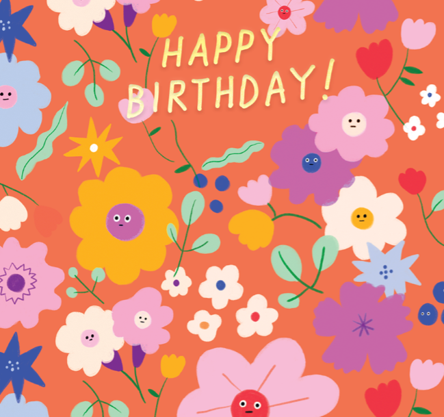 Carolyn Suzuki :: Birthday Buds Birthday Card