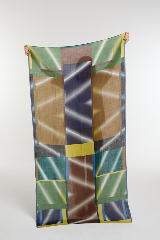 Mapoesie :: Mystique Scarf, Lime 100x190cm