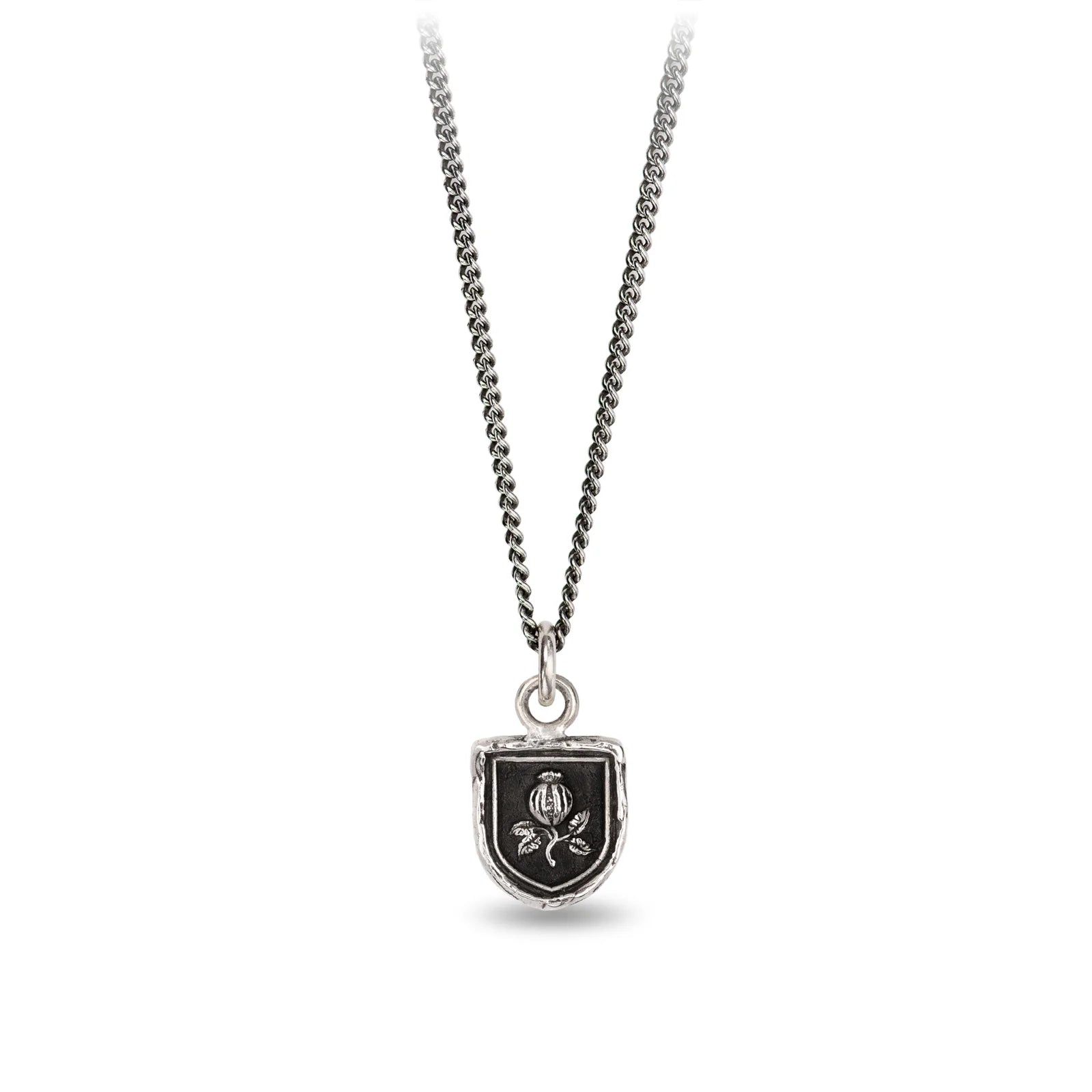 Pyrrha :: Full of Life Appreciation Silver Necklace 18"