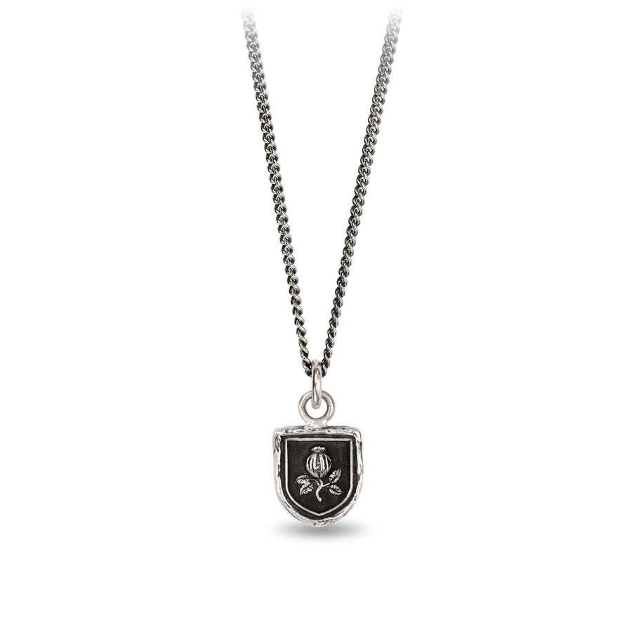 Pyrrha :: Full of Life Appreciation Silver Necklace 18"