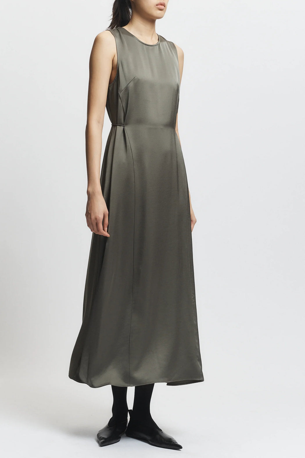 Saint Art :: Grant Charmeuse Maxi Dress