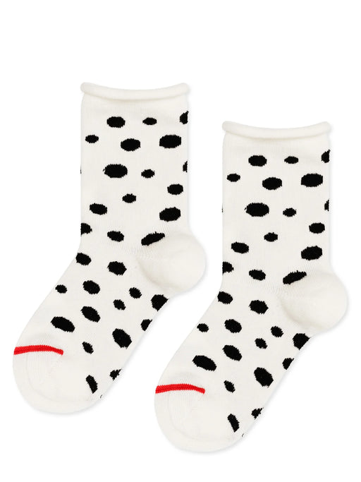 Hansel from Basel :: Mini Dalmatian Crew Sock