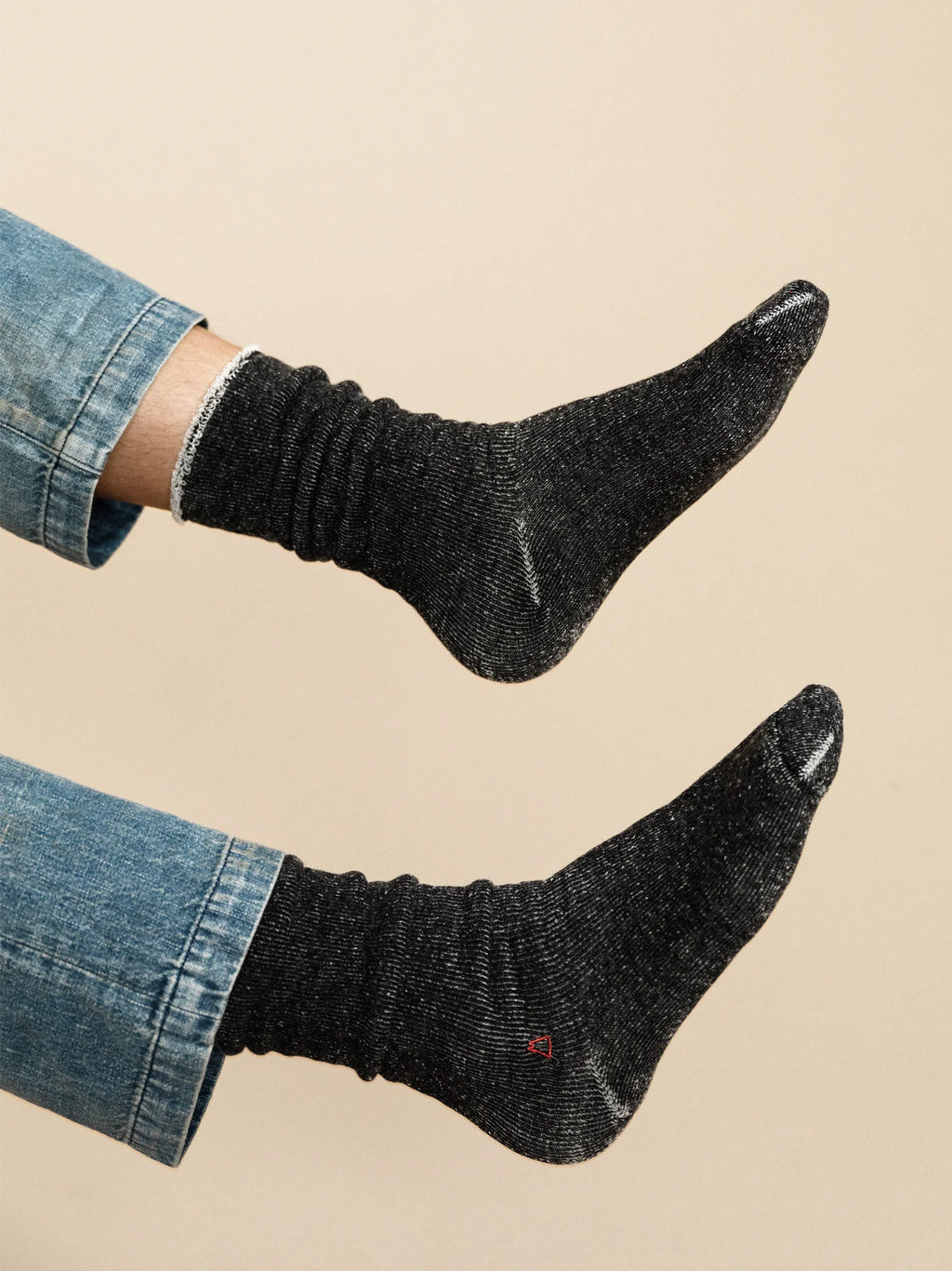 Hansel from Basel :: Hoodie Wool Men's Crew Sock