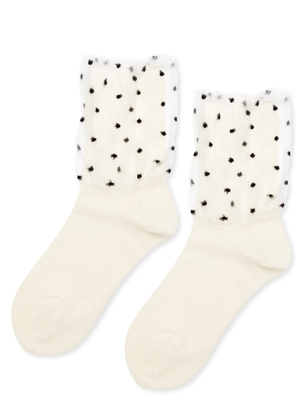 Hansel from Basel :: Dotted Tulle Overlay Crew