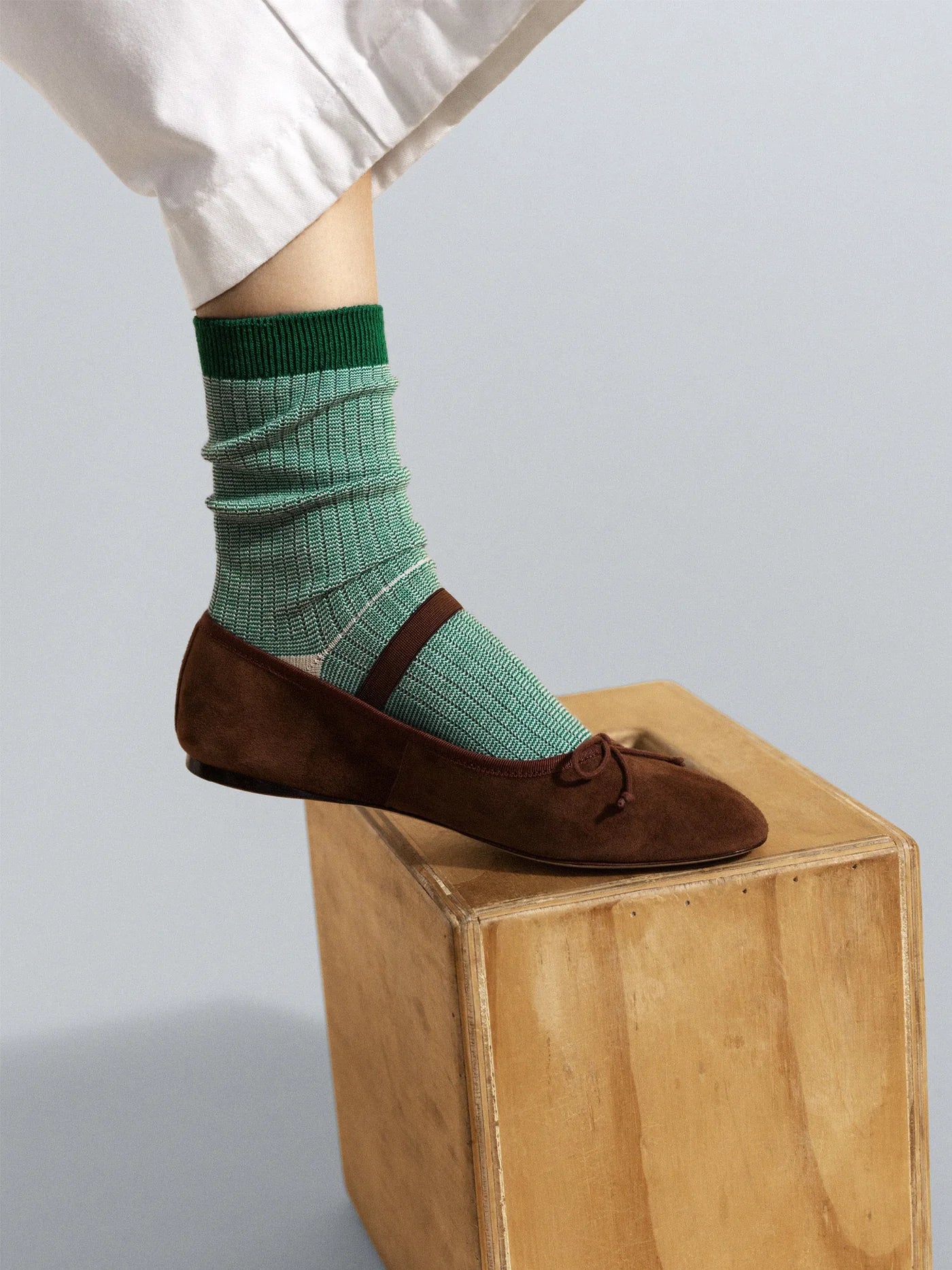 Hansel from Basel :: Multi Stripe Hiker Crew