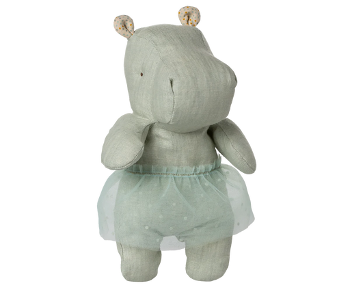 Maileg :: Small Hippo w/Skirt, Mint