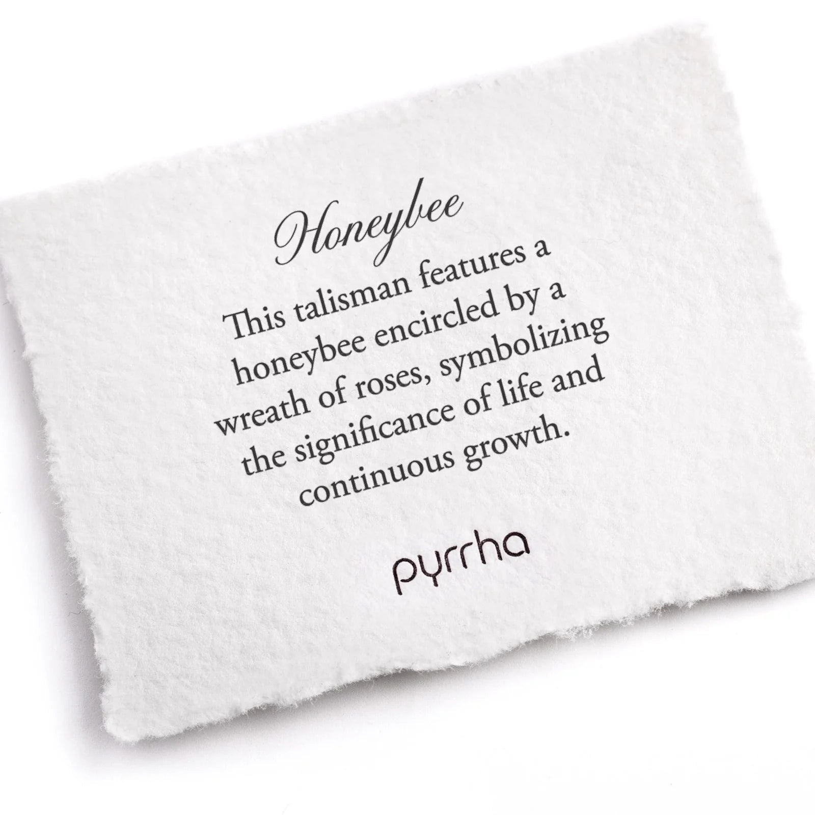 Pyrrha :: Honeybee Silver Necklace 18"