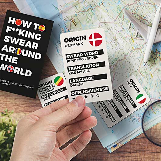 Gift Republic :: How to F@*!ing Swear Around the World