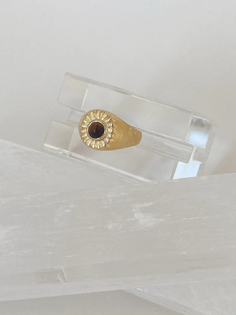 Mercurial Studio :: Beam Ring, Tiger Eye