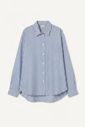 Jamie Haller :: The Weekend Shirt, Teal Blue Stripe