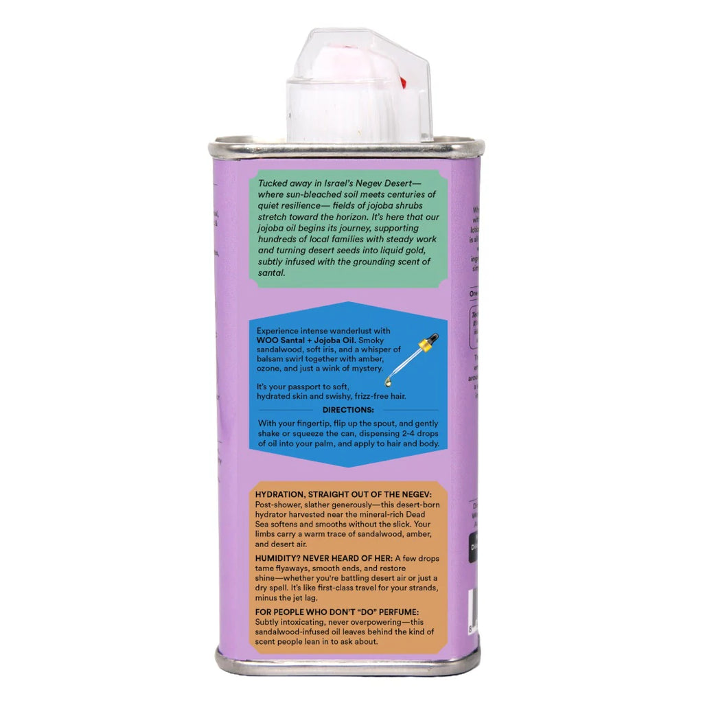 Woo :: Santal & Jojoba Oil