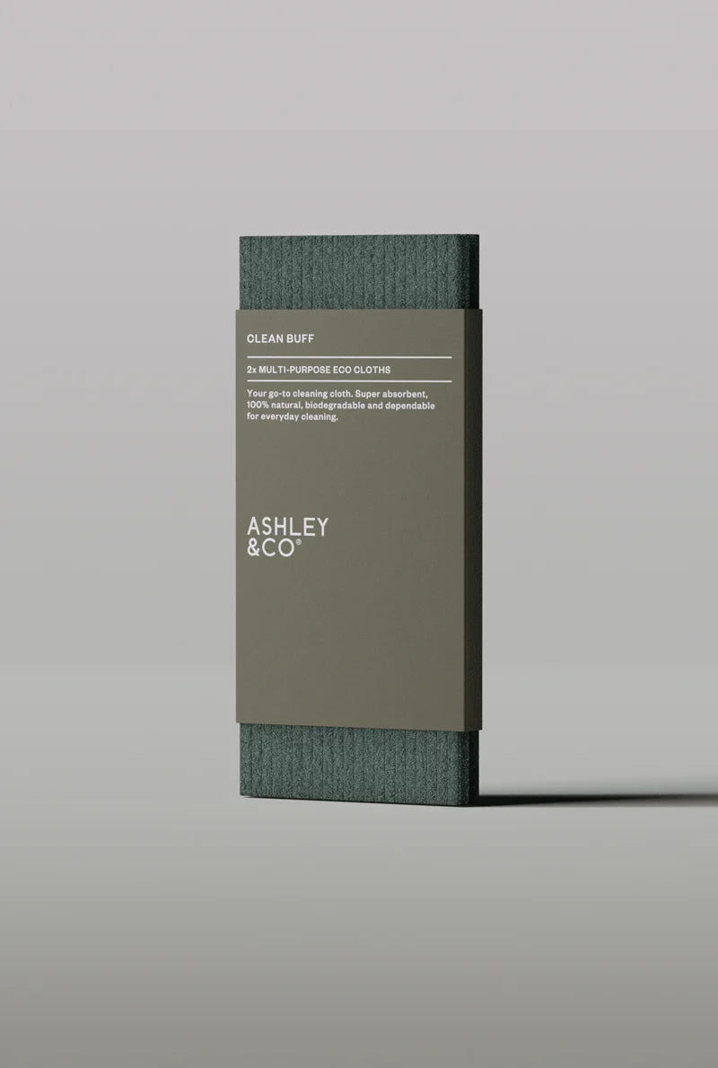 Ashley & Co :: Clean Buff, Hushed Kale