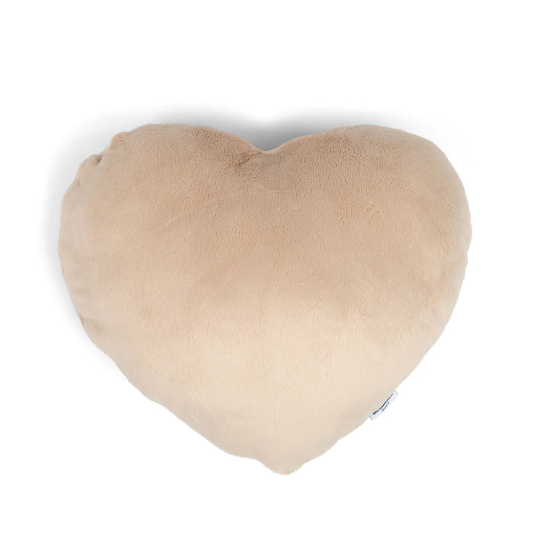Hugimals :: Heart to Hug Pillow, Latte
