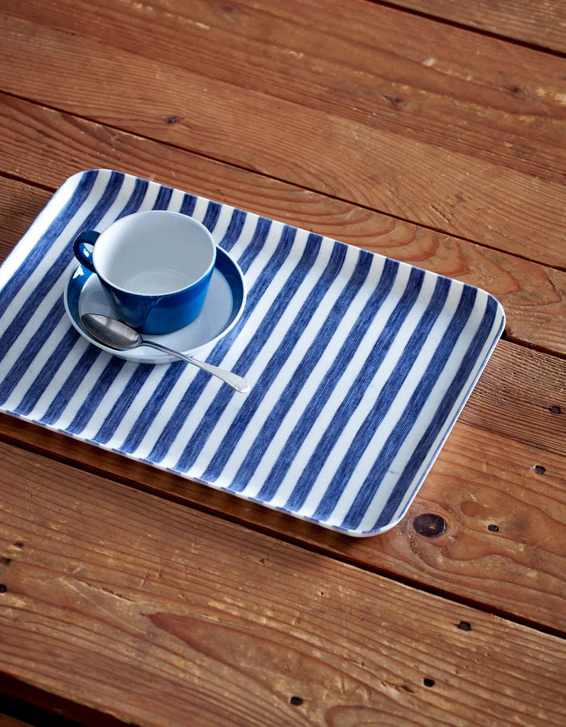 Fog Linen :: Linen Coated Tray, Medium