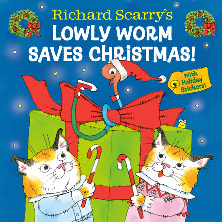 Lowly Worm Saves Christmas! Kid's Book