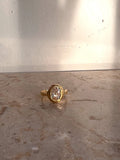 Mercurial Studio :: Lyra Ring, White Topaz