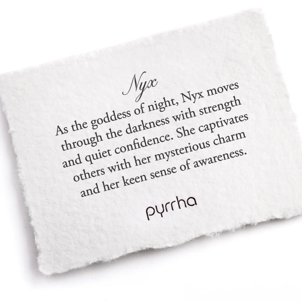 Pyrrha :: Nyx Goddess Silver Necklace 18"