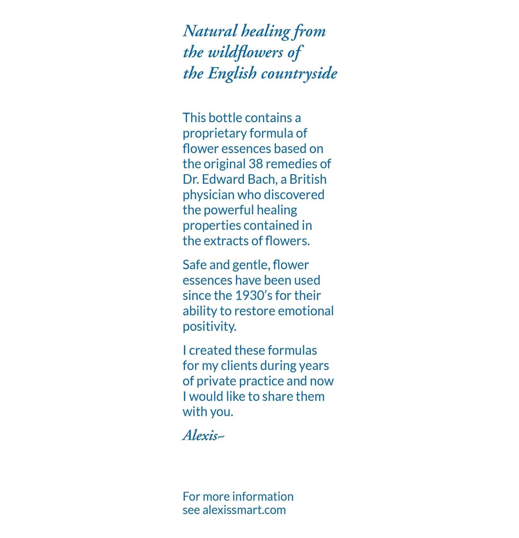 Alexis Smart Flower Remedies :: Peaceful Worrier