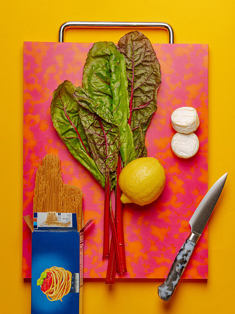 Fredericks & Mae :: Cutting Board, Pink/Orange