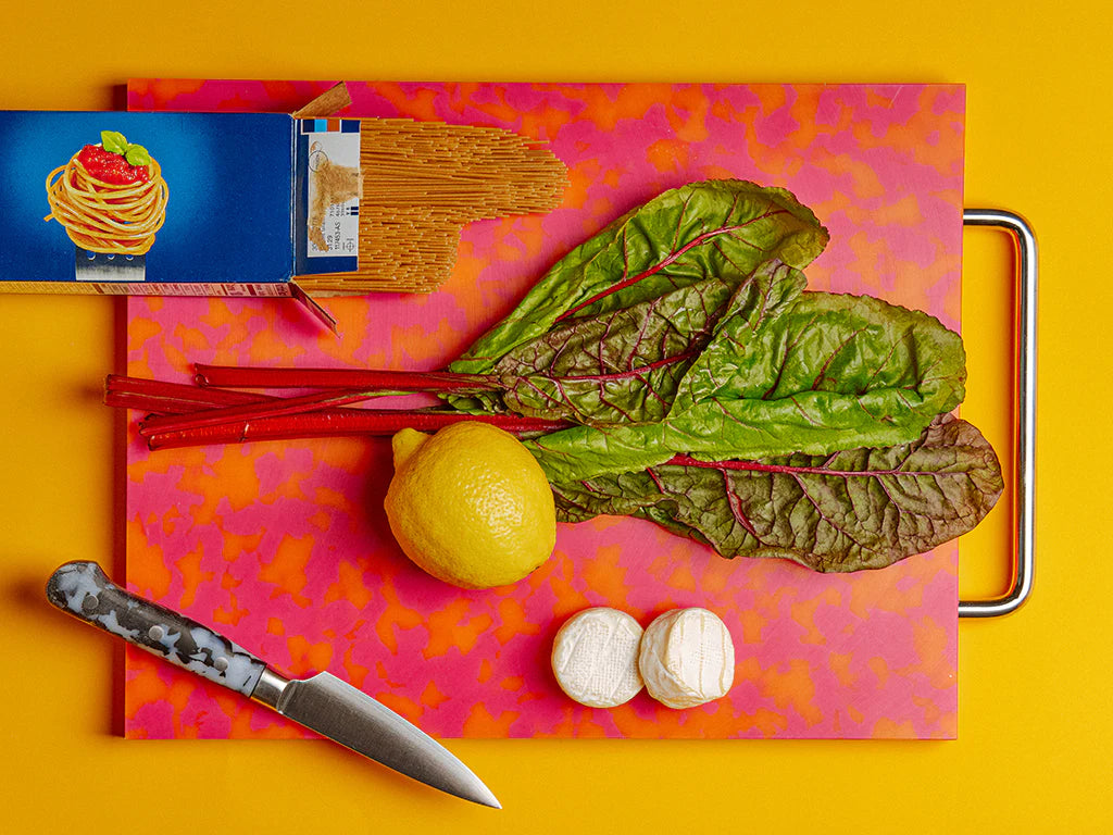Fredericks & Mae :: Cutting Board, Pink/Orange