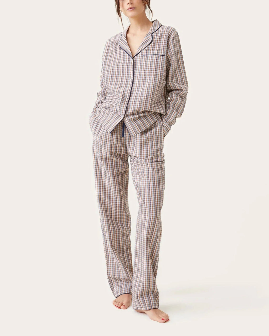 Scarlette Ateliers :: Thelma Pajama, Moka Check