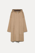 Pomandere :: Cotton drill cape coat