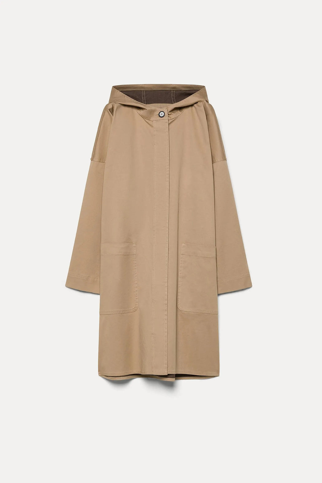 Pomandere :: Cotton drill cape coat