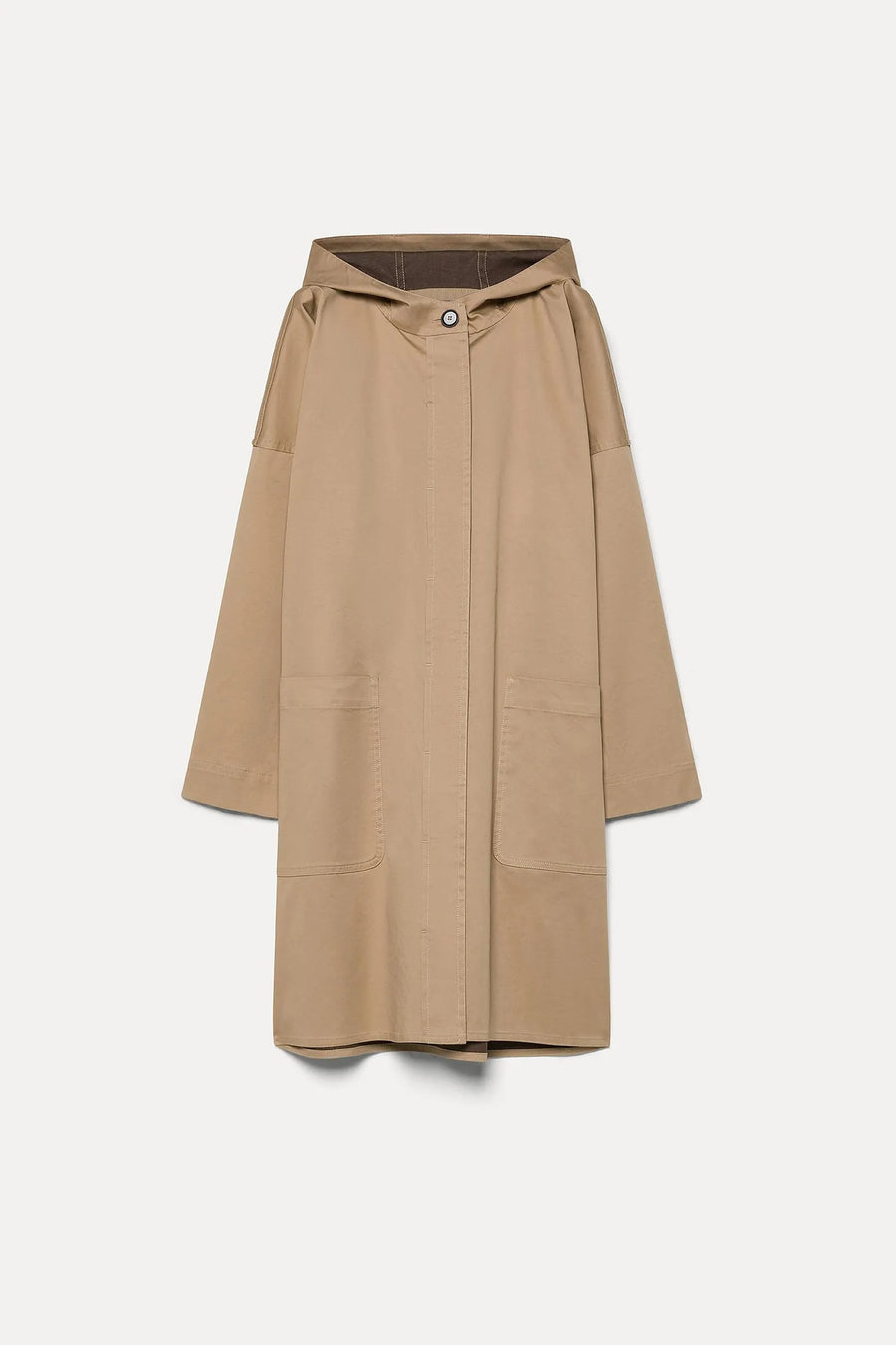 Pomandere :: Cotton drill cape coat