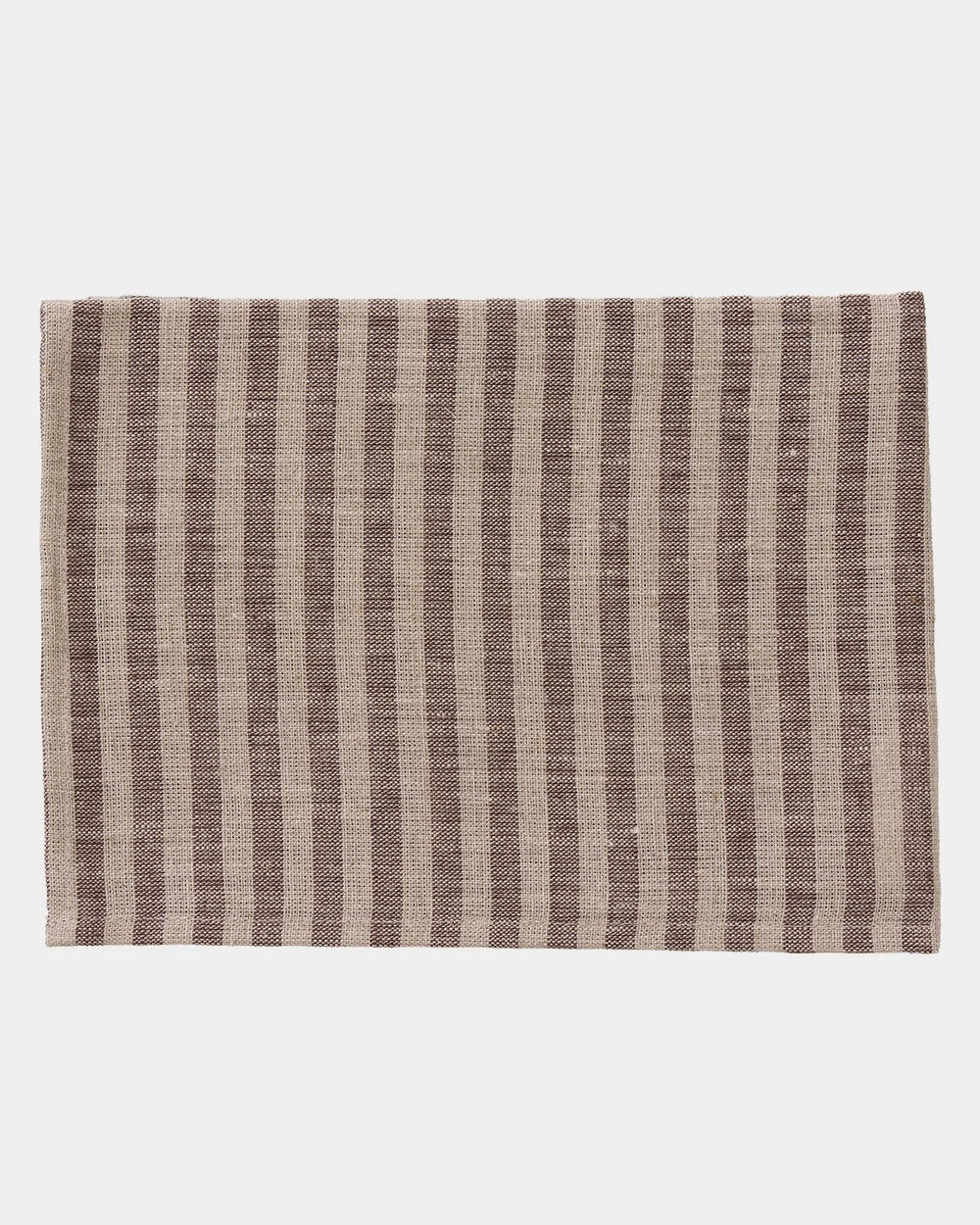 Fog Linen :: Kitchen Cloth, Brown Stripe