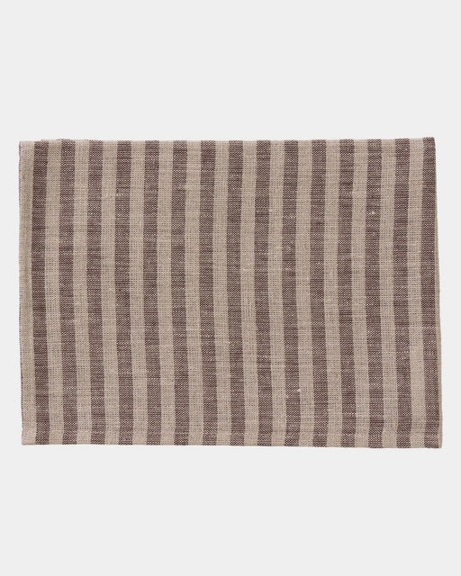 Fog Linen :: Kitchen Cloth, Brown Stripe