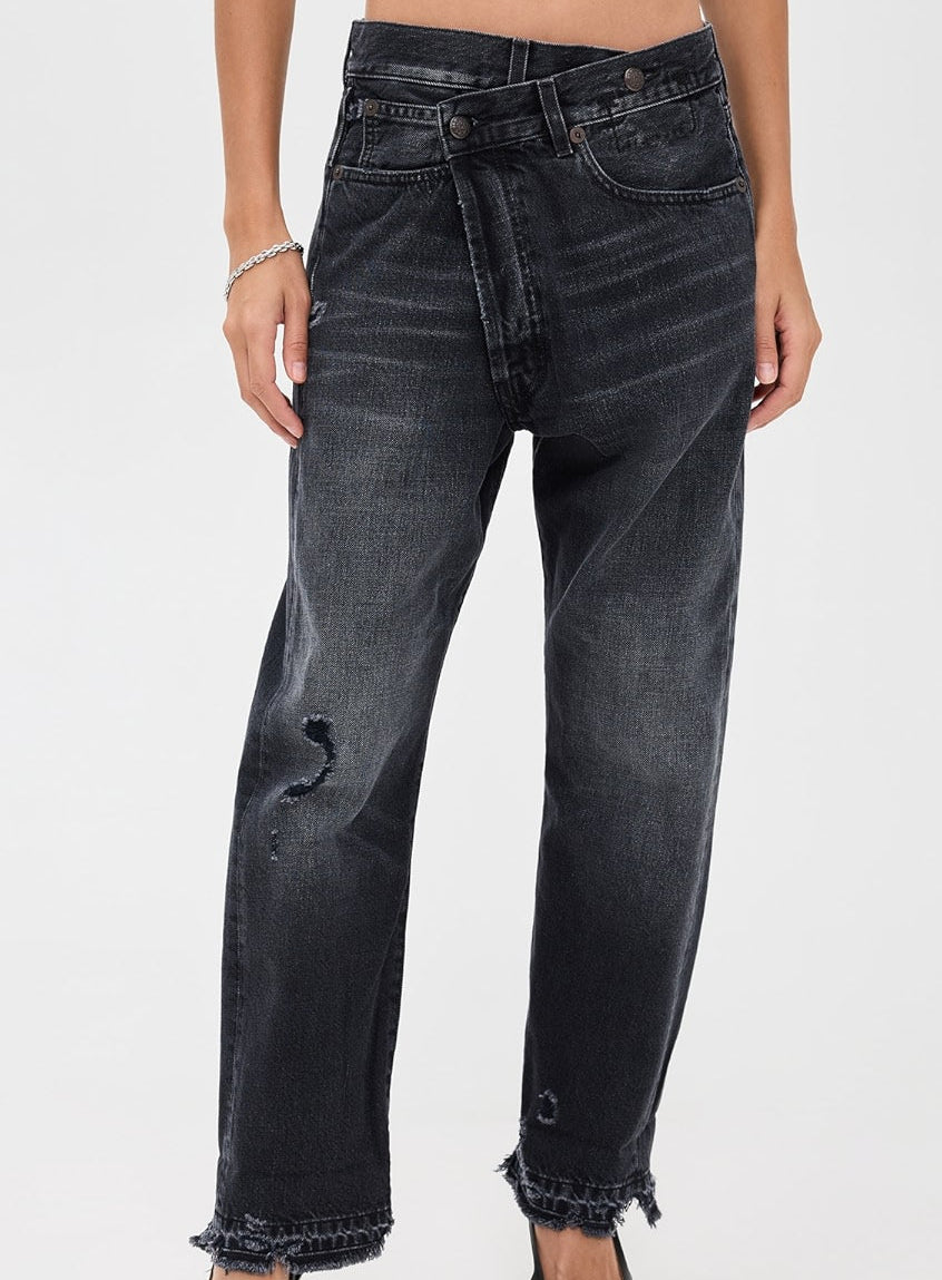 R13 :: Crossover Jean, Essex Black
