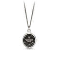 Pyrrha :: Seek the Light Silver Necklace 18"