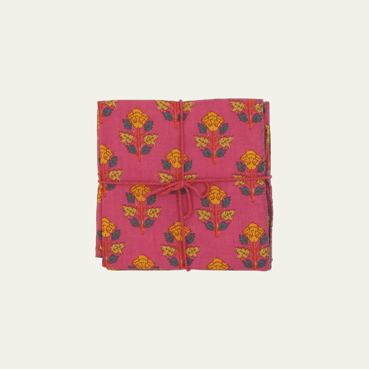 Suzette :: Napkins Belladone Carmine, Set of 4