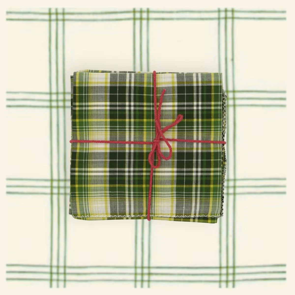 Suzette :: Napkins Bise Juniper, Set of 4