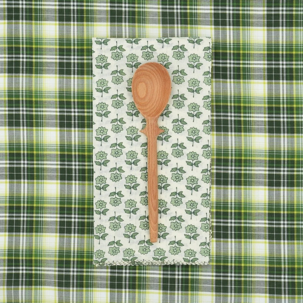Suzette :: Napkins Bourrache Loden, Set of 4
