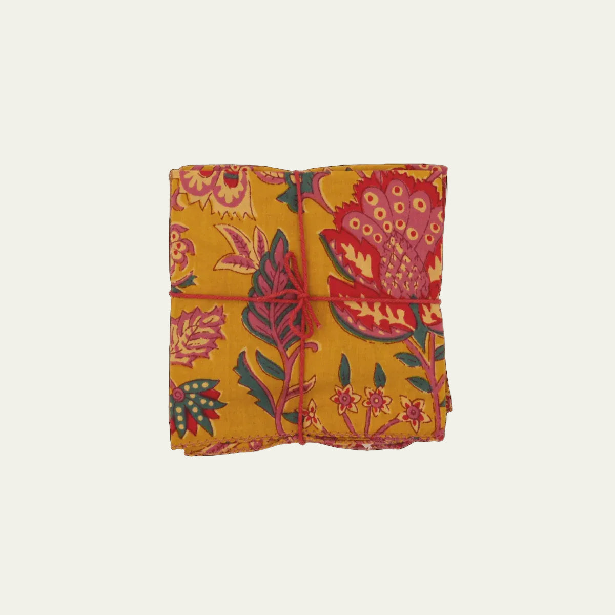 Suzette :: Napkins Dandelion Gold, Set of 4