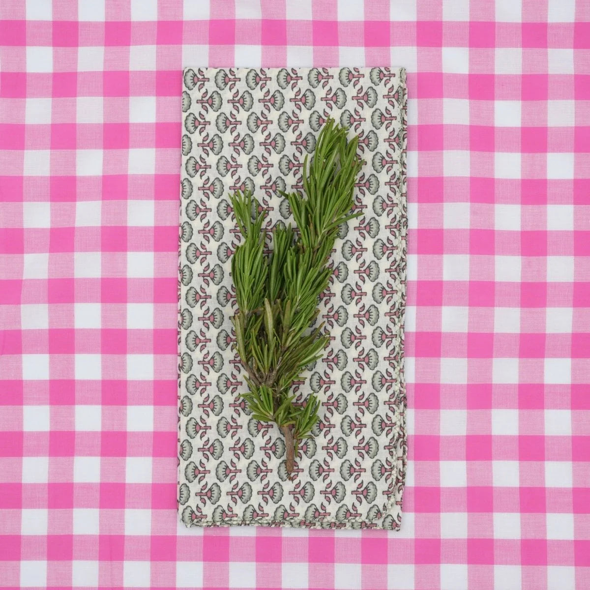 Suzette :: Napkins Dill Frosty, Set of 4